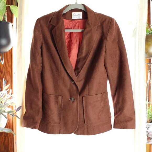 70s Vintage Blazer by Swingles Size XS - Picture 4 of 9